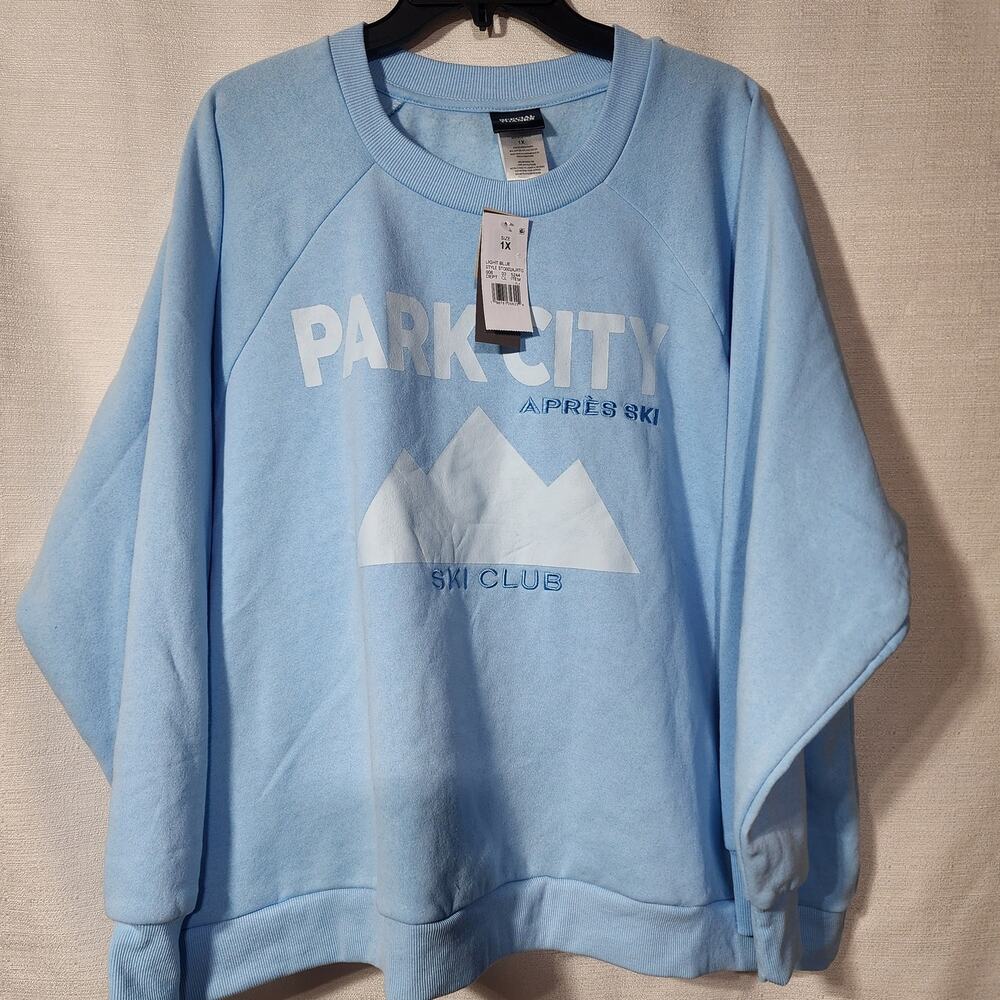 Park city Apres ski club by Special Thanks sweatshirt women's 1X